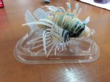 ADORNO PEZ ESCORPION DE SILICONA